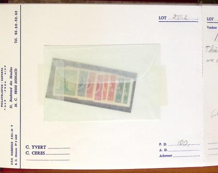 1840-1940, Old-time dealer's stock showing a wide range