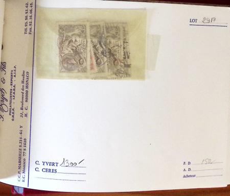 1840-1940, Old-time dealer's stock showing a wide range