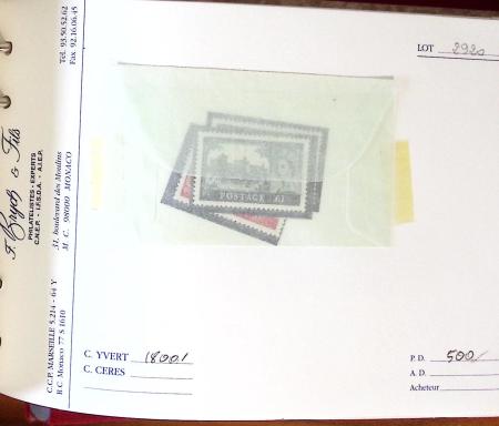 1840-1940, Old-time dealer's stock showing a wide range
