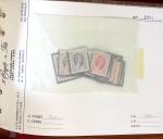 1840-1940, Old-time dealer's stock showing a wide range