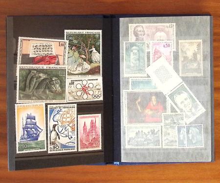 1860-1970, Petit ensemble de timbres principalement