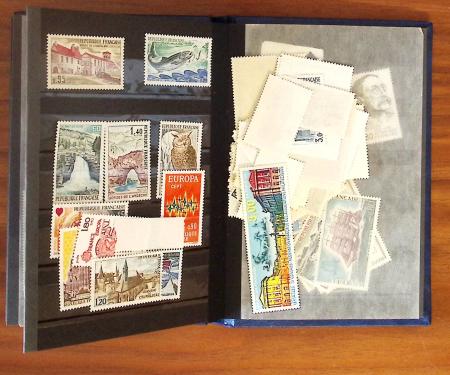 1860-1970, Petit ensemble de timbres principalement