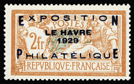 N°257A Exposition philatélique du Havre, neuf *, bon