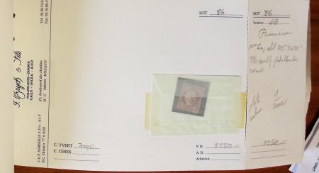 1849-1899, Solide sélection de lots d'anciennes VO