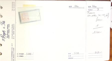 1900-1950, Solide sélection de lots d'anciennes VO
