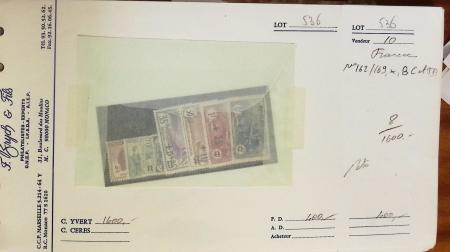 1900-1950, Solide sélection de lots d'anciennes VO