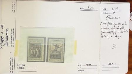 1900-1950, Solide sélection de lots d'anciennes VO