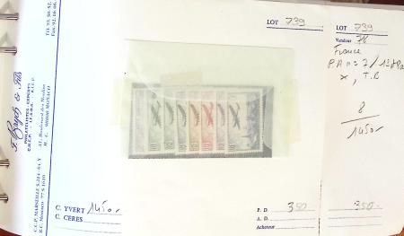 1900-1950, Solide sélection de lots d'anciennes VO
