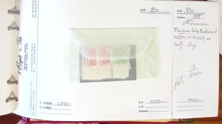 1900-1950, Solide sélection de lots d'anciennes VO
