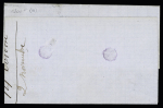 3 lettres : n°32 + 60, 2 pièces, OBL GC 1769 + T17 Le Havre (1872) sur lettre pour Lima. N°38 + 57 + 58 OBL GC 532 + T17 Bordeaux (aout 1872) sur lettre pour Valparaiso, TB