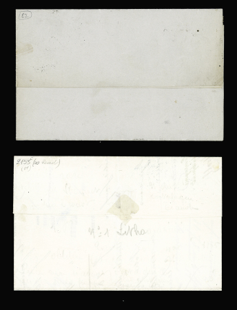 5 lettres avec n°1 (signé Calves), n°2, n°3, n°5, n°6, n°18,  TB