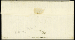 LE FRANKLIN N°29 OBL étoile 8 + CAD "Paris R. d'Antin" (4 dec 70) sur Gazette des Absents n°13 pour Amiens sans arrivée (territoire occupé) (Le Franklin), TB