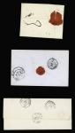 Bosc-le-Hard : 3 lettres : MP "Bolhard" (L1 - 1777