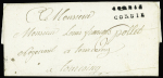 Lettre avec MP au tampon "Corbie" (L n°2 - 1779), ind 20. TB