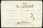 MP "Deb 32 La réole" (1813), ind 19. TB