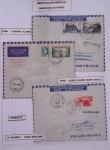 Collection de 38 pages intitulée "objets volants identifiés