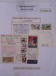 Collection de 38 pages intitulée "objets volants identifiés