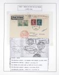 Collection de 11 lettres : premiers vols France Allemagne et Allemagne-France 1926 - 1934