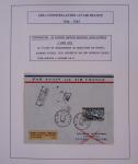 Collection de 48 pages d'album : les constellations d'Air France (1946 - 1967). TB