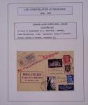 Collection de 48 pages d'album : les constellations d'Air France (1946 - 1967). TB