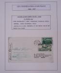 Collection de 48 pages d'album : les constellations d'Air France (1946 - 1967). TB