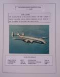 Collection de 48 pages d'album : les constellations d'Air France (1946 - 1967). TB