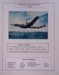 Collection de 48 pages d'album : les constellations d'Air France (1946 - 1967). TB