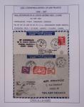Collection de 48 pages d'album : les constellations d'Air France (1946 - 1967). TB