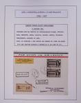 Collection de 48 pages d'album : les constellations d'Air France (1946 - 1967). TB
