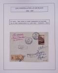 Collection de 48 pages d'album : les constellations d'Air France (1946 - 1967). TB