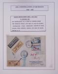 Collection de 48 pages d'album : les constellations d'Air France (1946 - 1967). TB