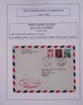 Collection de 48 pages d'album : les constellations d'Air France (1946 - 1967). TB