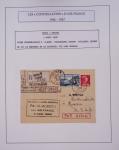 Collection de 48 pages d'album : les constellations d'Air France (1946 - 1967). TB