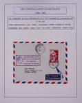 Collection de 48 pages d'album : les constellations d'Air France (1946 - 1967). TB