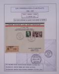 Collection de 48 pages d'album : les constellations d'Air France (1946 - 1967). TB