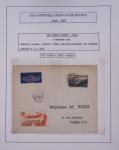 Collection de 48 pages d'album : les constellations d'Air France (1946 - 1967). TB