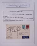 Collection de 48 pages d'album : les constellations d'Air France (1946 - 1967). TB