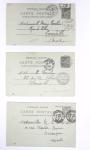 Ensemble de 40 entiers cartes postales 10c Sage avec illustrations à la main au verso sur divers thèmes : femmes, vœux, nouvel an, paysages, soldats (grandes manœuvres), animaux, enfants, humour etc