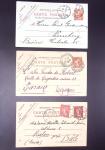 Lot de 21 entiers cartes postales 10c semeuse camée