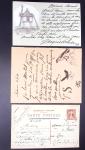Lot de 21 entiers cartes postales 10c semeuse camée