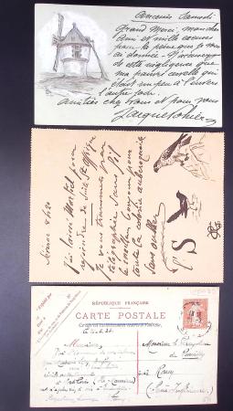 Lot de 21 entiers cartes postales 10c semeuse camée