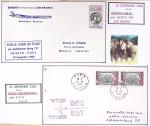 42 premiers vols de la ligne France-Madagascar (1947 - 1960) + 3 divers. TB