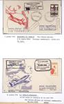 42 premiers vols de la ligne France-Madagascar (1947 - 1960) + 3 divers. TB