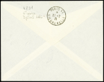 3.7.1931 Djibouti - Paris (étapes du raid Paris - Le Cap) avec mention manuscrite "par avion Paris" et signature du pilote D'Estailleur Chantereine. Rare et TB