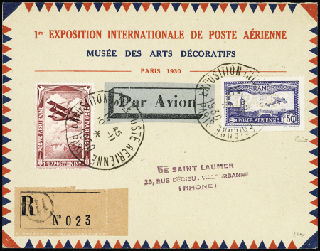 N°6c 1f50 outremer perforé EIPA 30 obl. càd Exposition