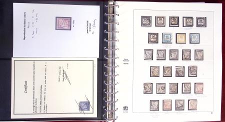 1859-1953, Solide collection de fin de catalogue en