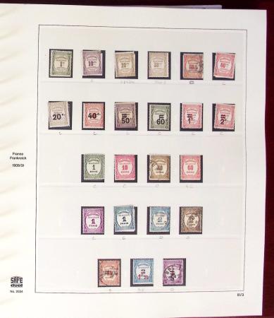 1859-1953, Solide collection de fin de catalogue en
