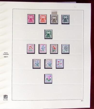 1859-1953, Solide collection de fin de catalogue en
