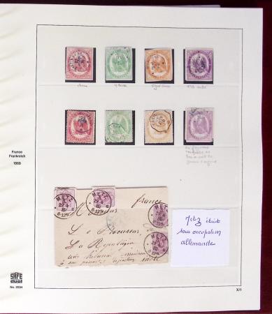 1859-1953, Solide collection de fin de catalogue en