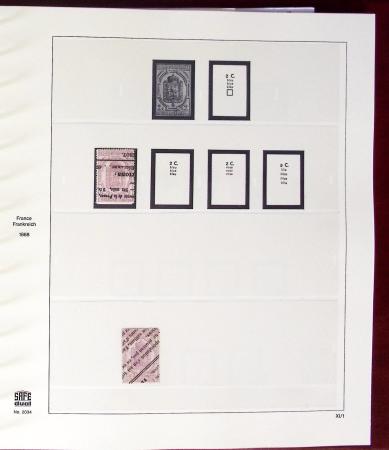 1859-1953, Solide collection de fin de catalogue en